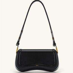 JW PEI Elegant Black Joy Shoulder Bag